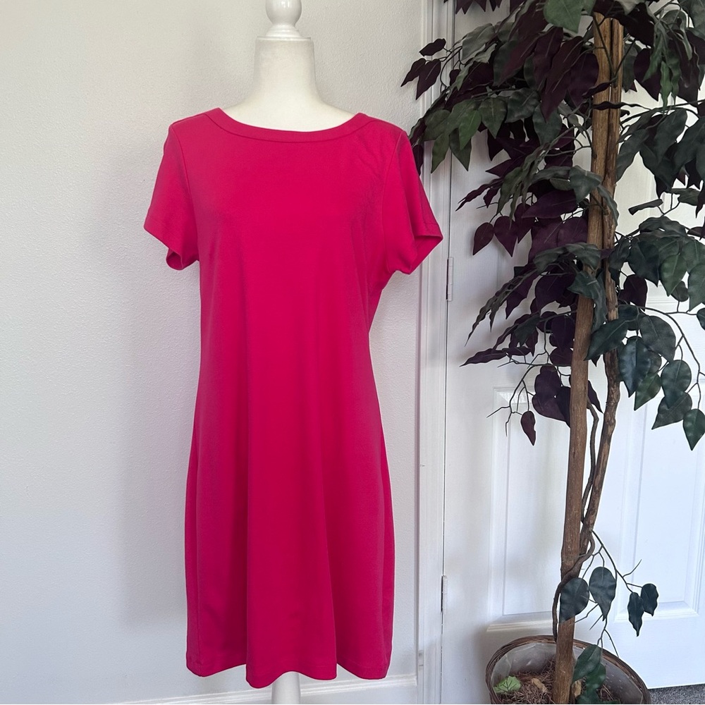 Grace Dresses. Pink summer midi dress. Size L
#144